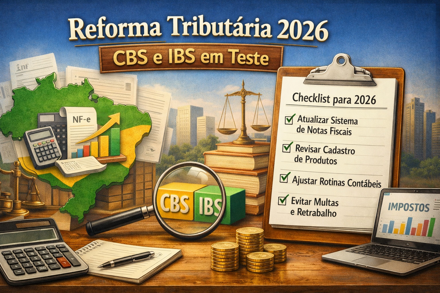 Reforma tributária 2026 CBS IBS: